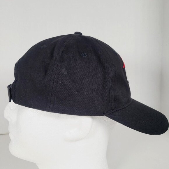 Pizza Hut Hat Cap Classic Retro Logo Black Adjustable Employee Uniform OSFM - Picture 3 of 9